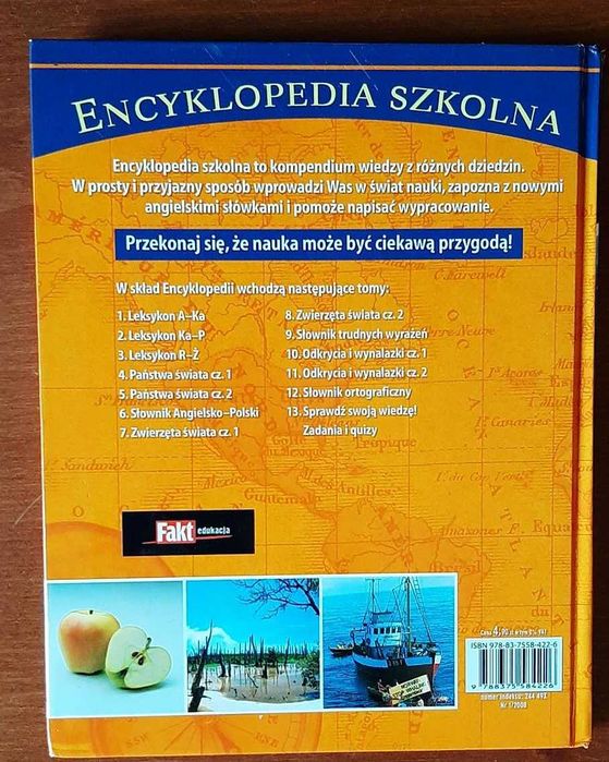 Encyklopedia szkolna - leksykon A-Ka / tom 1.