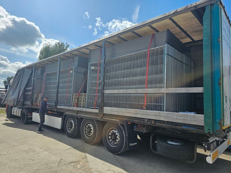 Ogrodzenie budowlane ażurowe - standardowy  - Szczecin i okolica