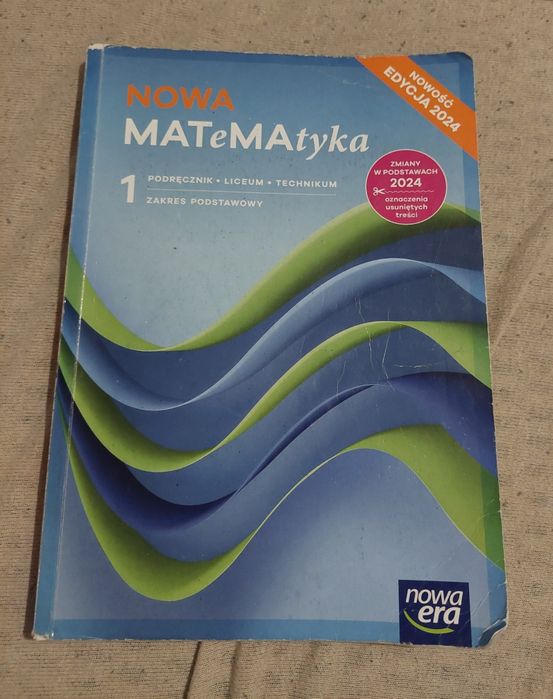 Nowa Matematyka 1 Nowa Era 2024
