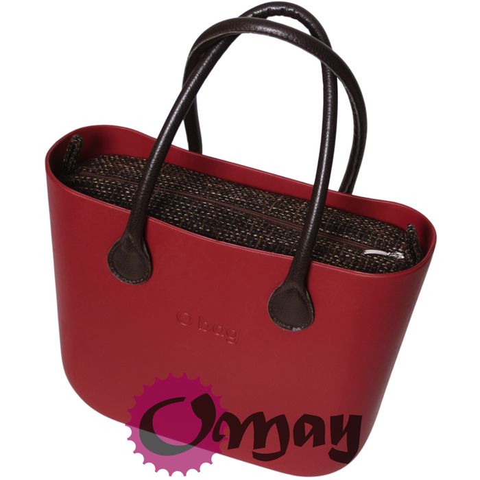 organizer OBAG STANDARD plecionka brązowa elegancka wkład OMAY