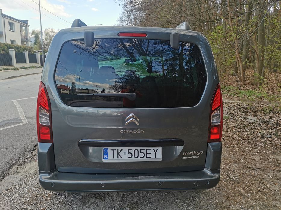 CITROEN BERLINGO  2015R, AUTOMAT, 1.6 HDI  92Km, Multispace, Bogata wersja
