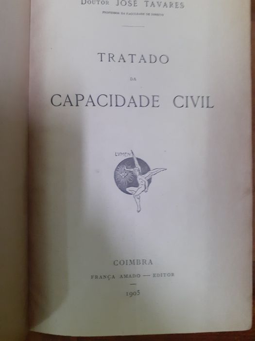 Tratado da Capacidade Civil, 1905