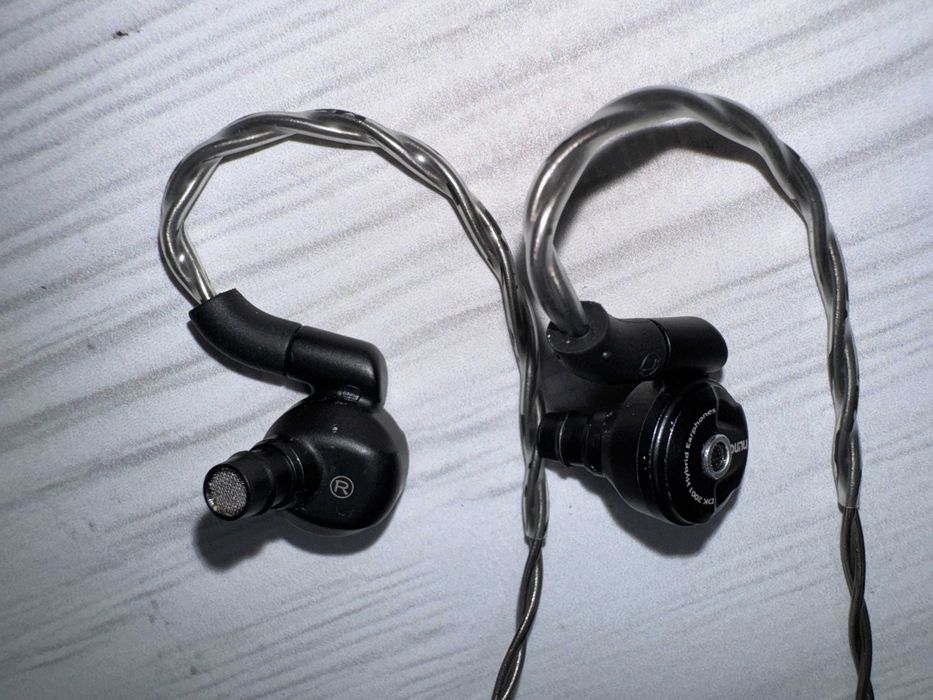 Auscultadores híbridos IEM Dunu DK-2001 Obsidian / Dunu DK2001