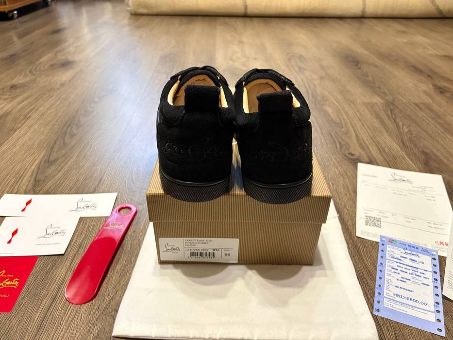 Кросівки Christian Louboutin Louis Junior Black | Оригінал | Нові | EU