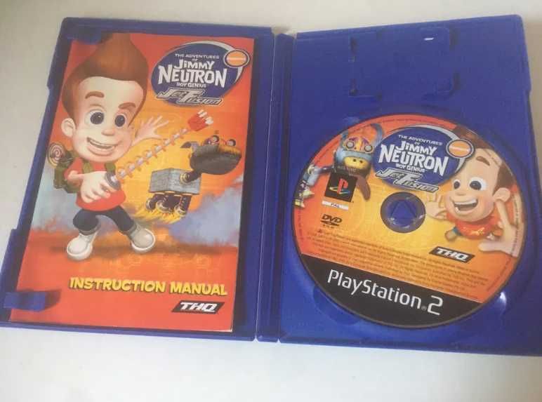 PS2 - The Adventures of Jimmy Neutron Bou Genius Jet Fusion