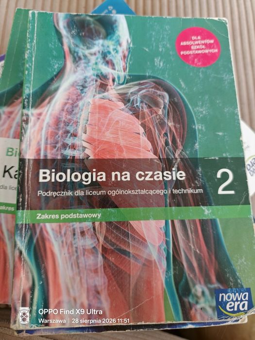 Podręczniki do 2 klasy ponadpodstawowej