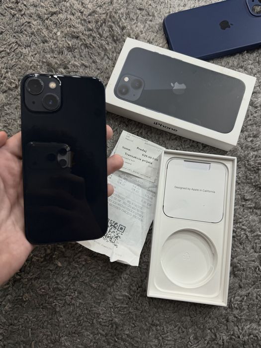 Apple Iphone 13 128gb 5g не открывался ни разу,акб под замену