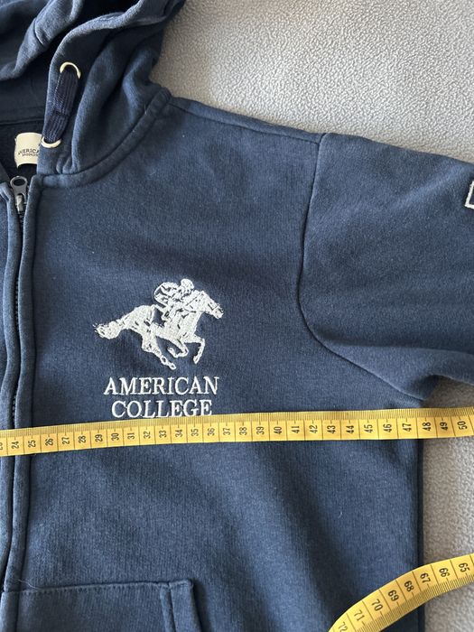 Bluza rozpinana rozm 140 granatowa