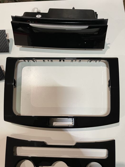 Dekory karbon black piano passat cc black dynamic