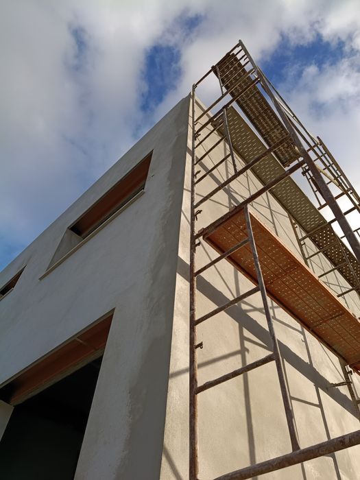 Revestimento - REBOCO PROJETADO  e estuque