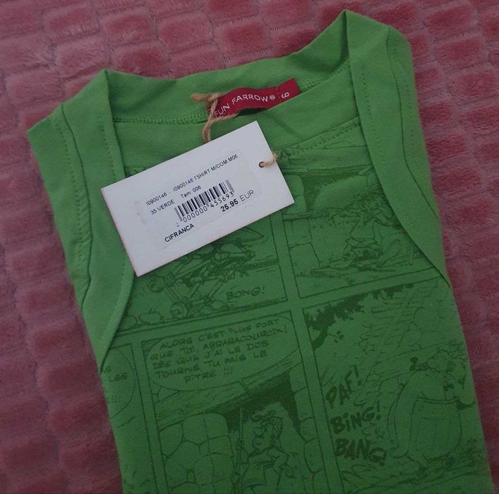 Camisola Fun Farrow nova 6 anos