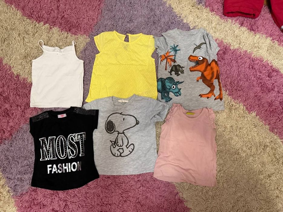 Плаття, панамки, футболки, купальник на дівчинку 86-92