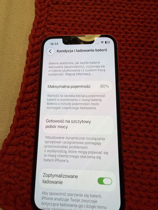 Iphone 13 mini 128 GB+aple watch 4 z kablem do ładowania