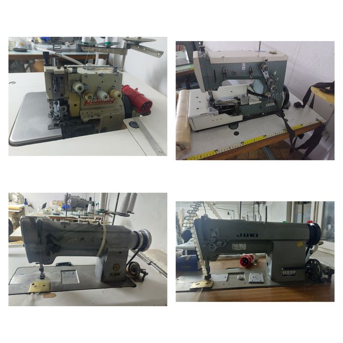 Wyprzedaż profesjonalnych maszyn szwalniczych JUKI, SINGER TEXTIMA