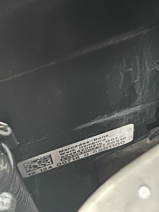 Pas przedni wzmocnienie górna część Mercedes B W246 A246.620.02.15