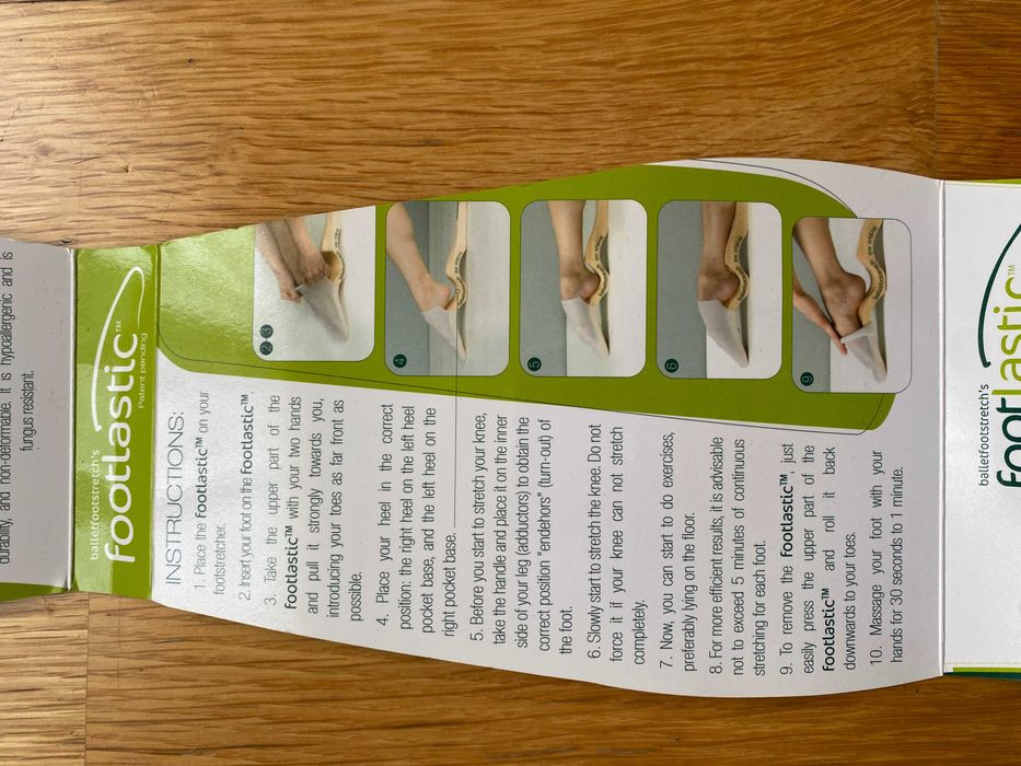 O original "Ballet Foot Stretcher"