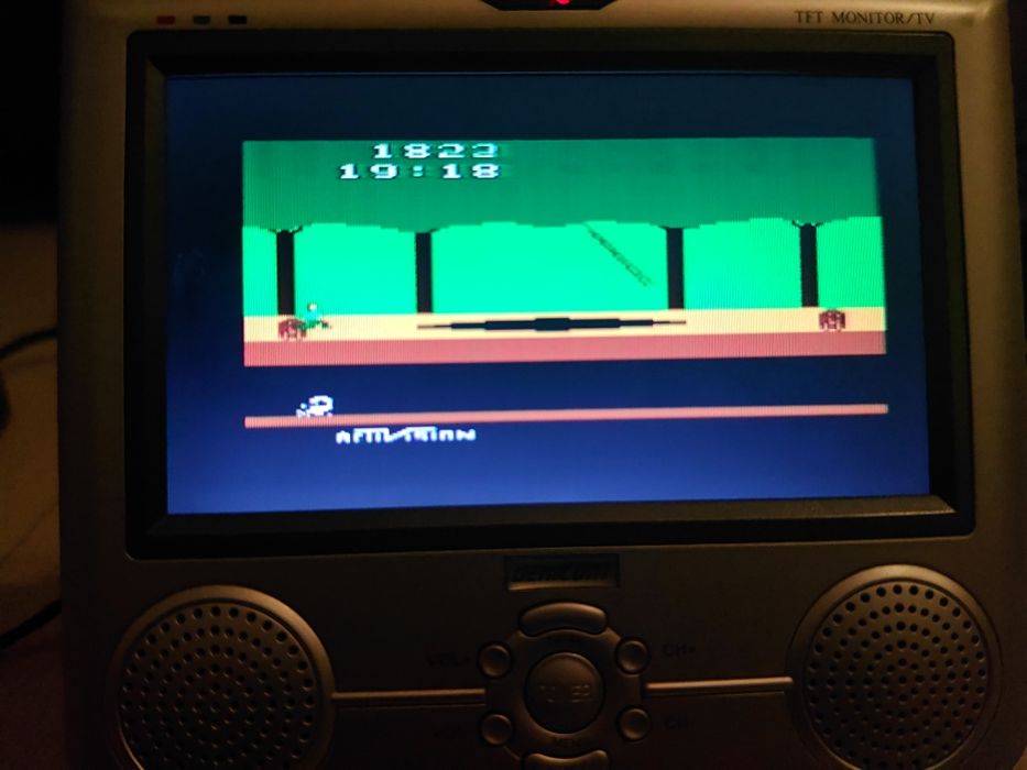 Zmodowane Atari 2600 junior jr duży zestaw