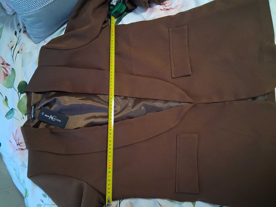 Żakiet czekolada xl