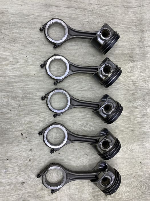 Поршень Audi A6 C6 2.7 TDI 059AB Шатун поршень Ауді А6 С6 V6 BPP бпп