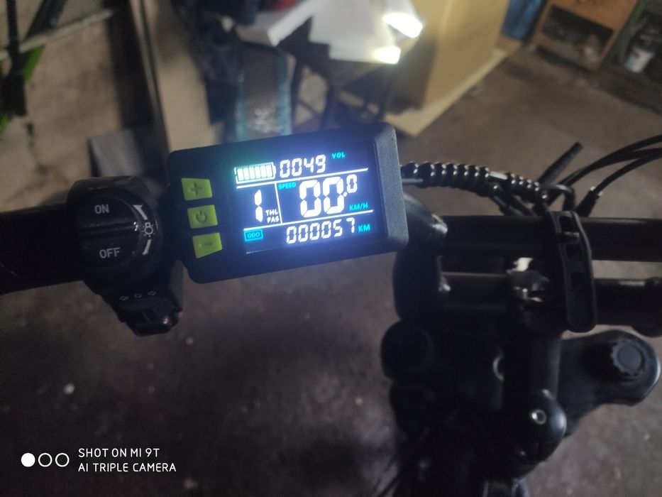 Електровелосипед OUXI Robust H9Вт; 15 А*год; 48 В).