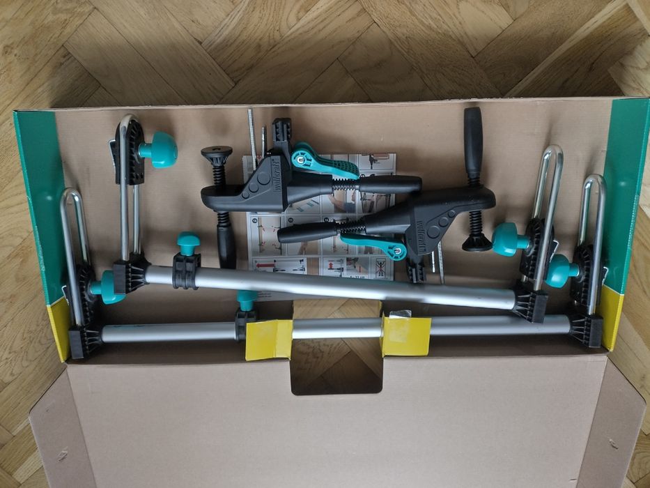 Wolfcraft zestaw rozpieraków do montażu futryn drzwi SUPER STAN