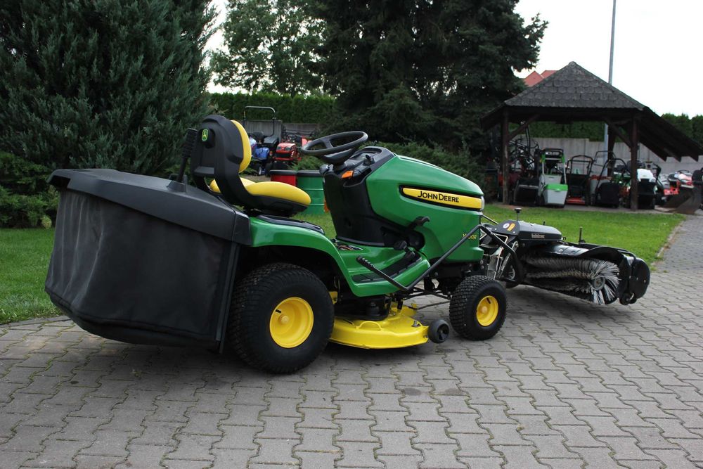 John deere X300R x 300 r Kawasaki V2 Zamiatarka  TRAKTOREK Kosiarka