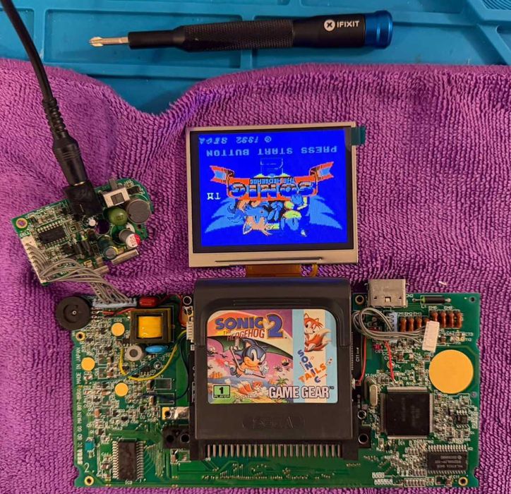 Sega Game Gear Restaurada