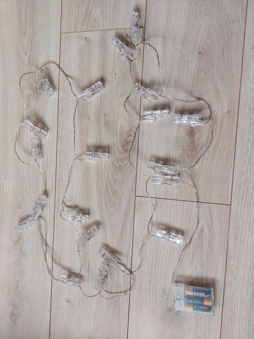 lampki klamerki led