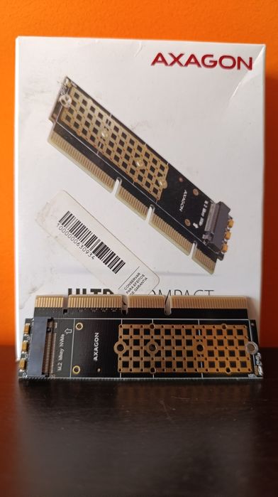 Axagon PCEM2-1U — adaptador PCIe para M.2 NVMe64738348626563120