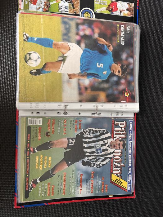 Retro plakaty piłkarskie Bravo Sport 66 stron Ronaldo Zidane