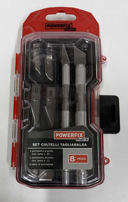 Jogo de X-atos de Precisão Powerfix Profi+ (8 Peças)