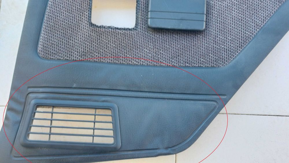 Peugeot 205 XS DTurbo Quartelas Forras Porta Traseiras 3 Portas