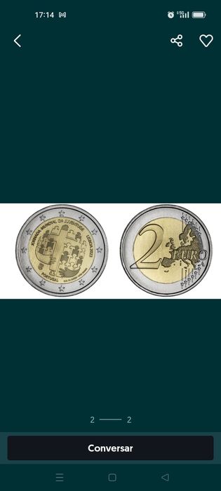Moedas Mundial da Juventude Lisboa 2023