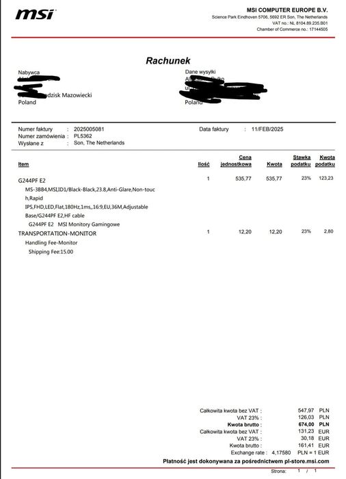 Komputer Ryzen 3 GeForce 1660 super 2x4gb 256gb SSD Monitor 24 180hz  Gwarancja