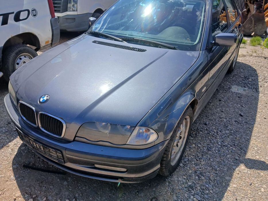 bmw E46 STAHLGRAU METALIC 400 maska pokrywa silnika klapa bagażnika zderzak lampa reflektor pas