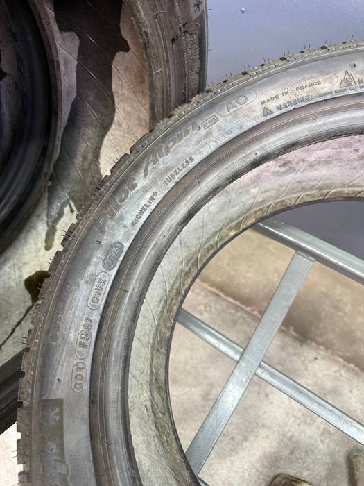 Шины БУ 245 45 R 18 Michelin Pilot Alpin 4 A0 Зима Комплект резина