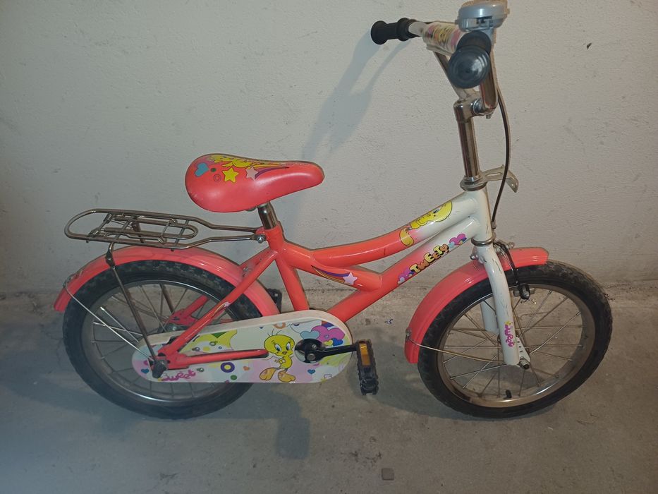 Rowerem koła 16 cali