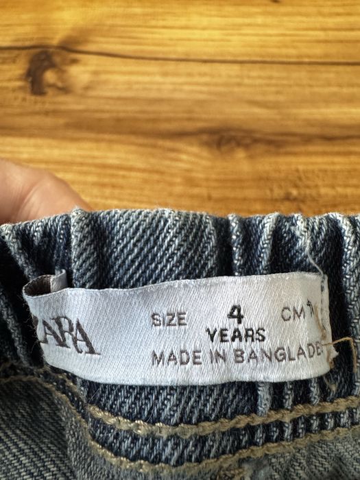 Дитячі широкі джинси Zara, розмір 104