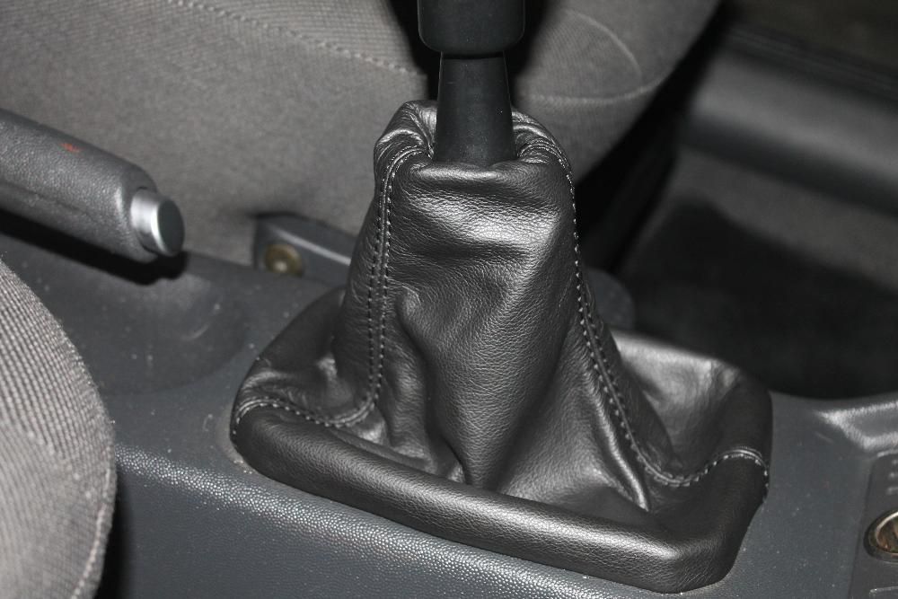 Opel Corsa C Travão de mão e mudanças em pele fole forra cobertura