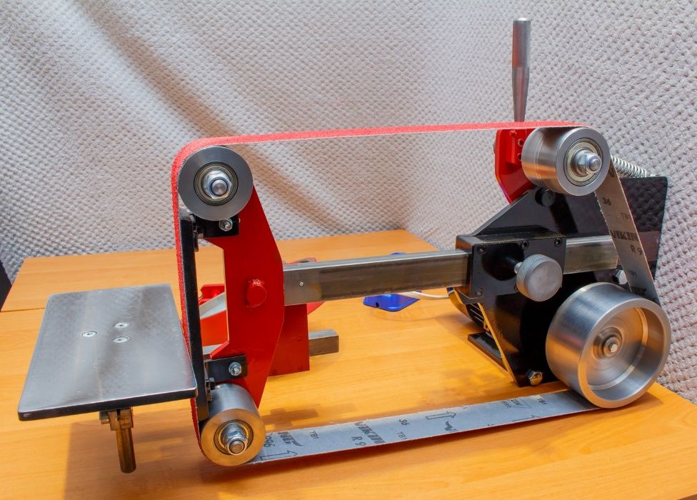 Гриндер 50×1200/1500 мм. Стрічково-шліфувальний станок.