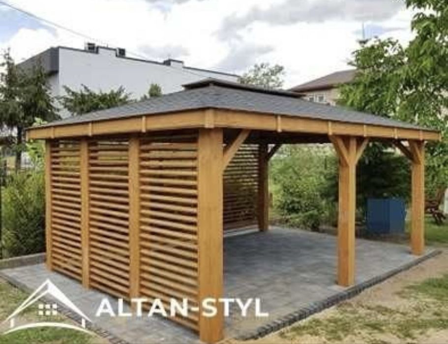 Altany, altanki, wiaty, altana ogrodowa EWELINA 3x3m PRODUCENT