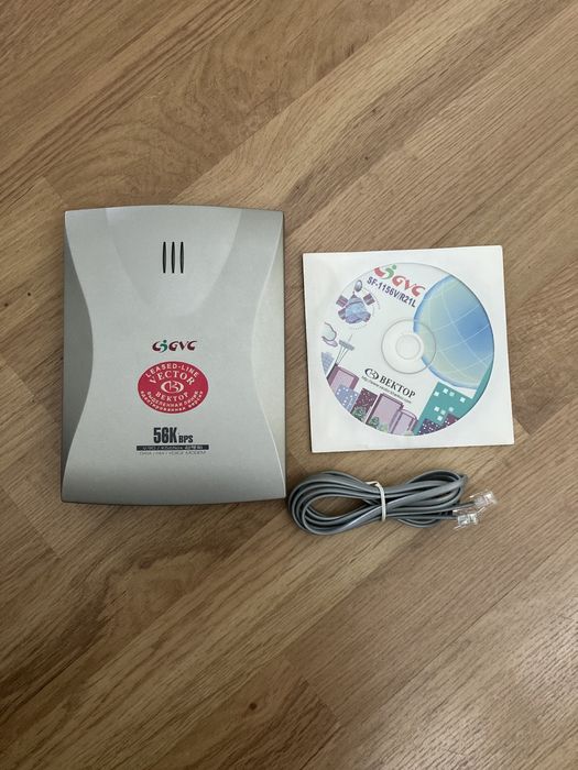 внешний факс-модем GVC H52PT-3020, Вектор, Зовнішній модем