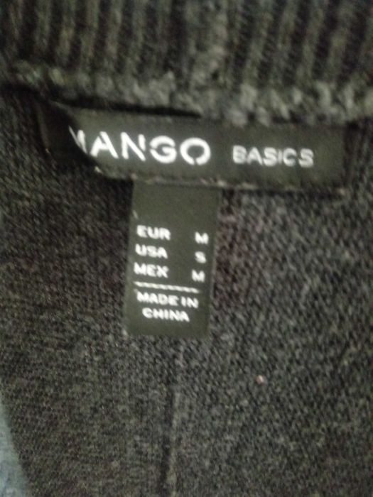 Sweter kardigan ciemny grafit M/L/40/42/44