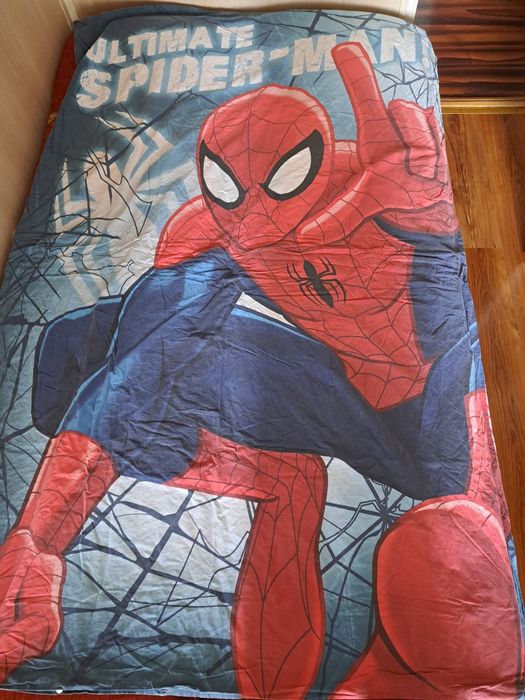 Poszwa dziecięca spider-man. 200x130 i poszrwka 60x600
