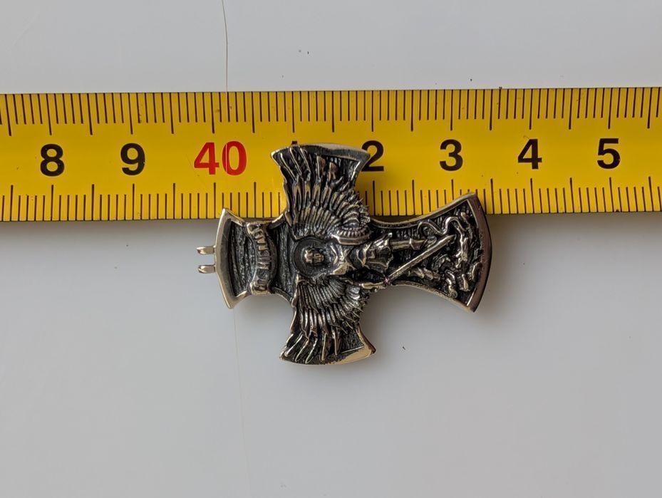 Срібний кулон ладанка серебряная архангел срібло серебро крестик  925