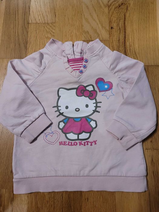 Zestaw: 2 szt bluzy, 1 szt. sweterek dla dziewczynki roz.80