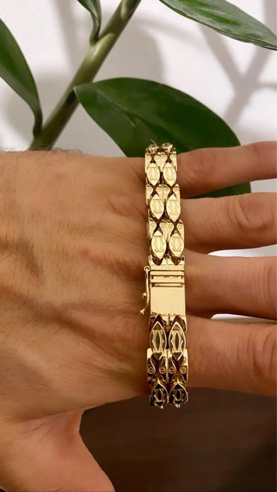 Złota Bransoletka Cartier 110g 585 Nataliebizu