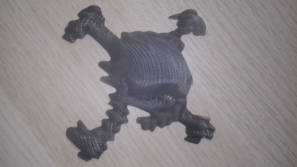 Naklejka Oakley Scatter SKULL Chain Mail Decal