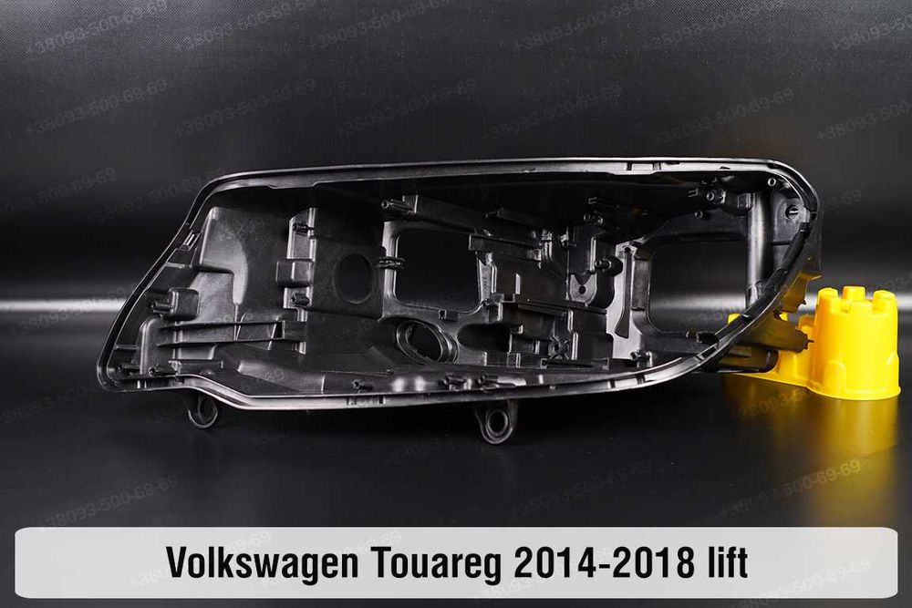 Скло корпус світловод на фару VW Touareg Туарег 2002-2018 стекла фар