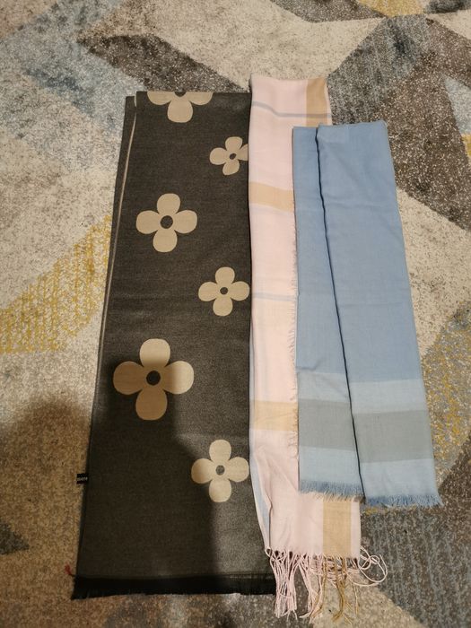 Zestaw 3 chust, szali